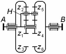 Кинематика рядного зубчатого механизма. - student2.ru