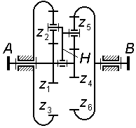 Кинематика рядного зубчатого механизма. - student2.ru