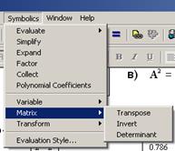 Лабораторная работа №2 Действия с матрицами в MathCad - student2.ru
