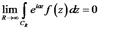 Леммы Жордана. Несобственные интегралы по действительной оси от функций - student2.ru
