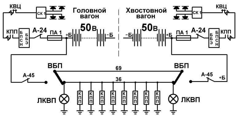 ЛКВП и освещение салонов не горят. - student2.ru