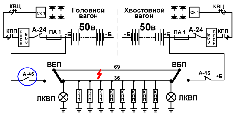 ЛКВП и освещение салонов не горят. - student2.ru