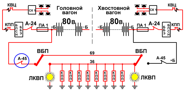 ЛКВП и освещение салонов не горят. - student2.ru