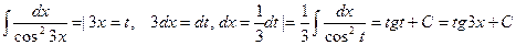 Метод интегрирования подстановкой (замена переменной) - student2.ru
