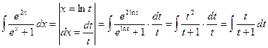 Метод интегрирования подстановкой (замена переменной) - student2.ru