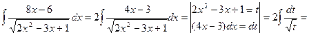 Метод интегрирования подстановкой (замена переменной) - student2.ru