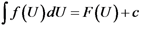 Метод интегрирования подведением под знак дифференциала - student2.ru