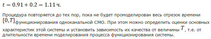 Моделирование одноканальных СМО. - student2.ru