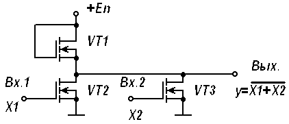 моп - транзисторная логика (моп тл) - student2.ru