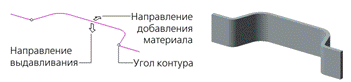 Напишите обозначения без пробелов глубины и ширины освобождения, а также толщины материала - student2.ru