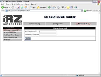 Настройка ER75iX GPRS Router. - student2.ru