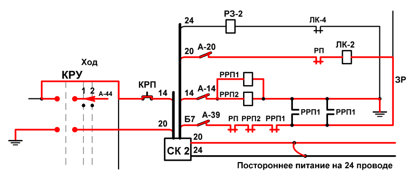 Нажимает на пульте управления - student2.ru