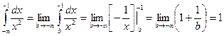 Несобственные интегралы первого рода - student2.ru