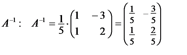 Невырожденные матрицы. Обратная матрица. - student2.ru