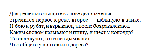 Однозначные и многозначные слова - student2.ru