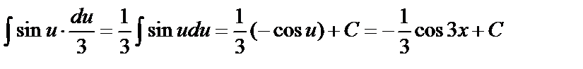 Основные методы интегрирования - student2.ru