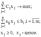 Особый класс задач с неделимостями составляют целочисленные ТЗ, в которых целочисленные решения обеспечиваются при целочисленности исходных данных. - student2.ru