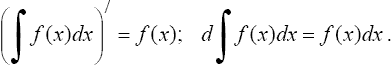П.2. Свойства неопределенного интеграла - student2.ru