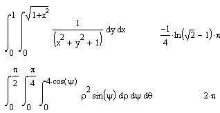 Возможности символьного процессора MathCAD. - student2.ru