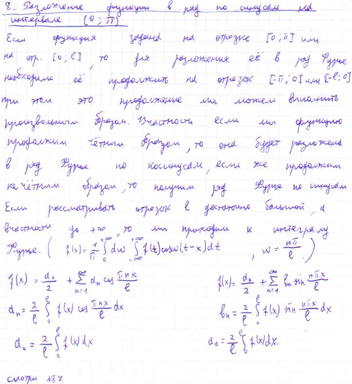 Понятие о преобразовании Фурье - student2.ru