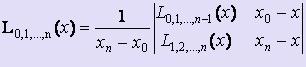 Постановка задачи интерполяции - student2.ru