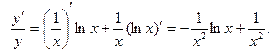 Производные показательной и логарифмической функций - student2.ru