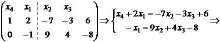 Произвольная система линейных уравнений - student2.ru