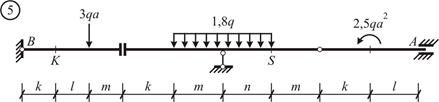 Проведение кинематического анализа заданной расчетной схемы - student2.ru