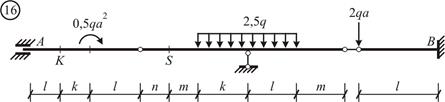 Проведение кинематического анализа заданной расчетной схемы - student2.ru