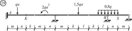 Проведение кинематического анализа заданной расчетной схемы - student2.ru