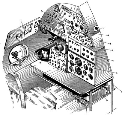 Пульты летчиков и борттехника - student2.ru