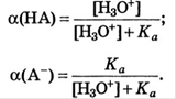 Расчет состава равновесных смесей протолитов при заданном рН - student2.ru