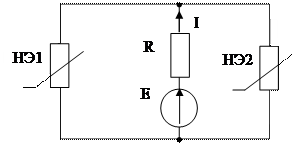Рассчитать ток, протекающий через НЭ. На вход усилителя подаётся напряжение uвх(t)= -12+7cos100t, В. - student2.ru
