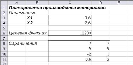 Формулировка математической модели задачи - student2.ru
