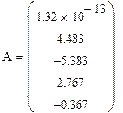 Решение с помощью функции lsolve(). - student2.ru