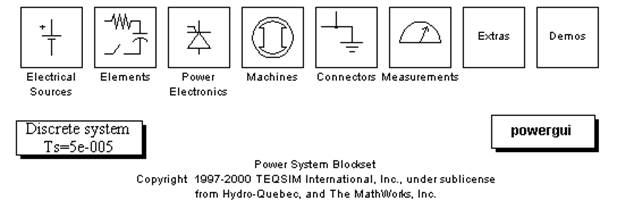 Состав библиотеки Pоwer System Blockset - student2.ru