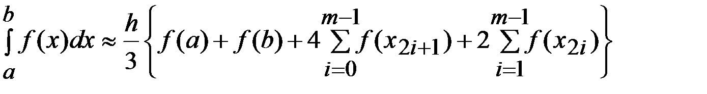 Составные квадрат. форм. средних прямоугол., трапеций, парабол и оценка их погрешн - student2.ru