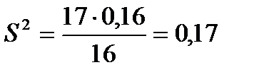 Статистическая гипотеза о генеральной дисперсии - student2.ru