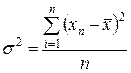 Свойства и методы расчета показателей вариации - student2.ru