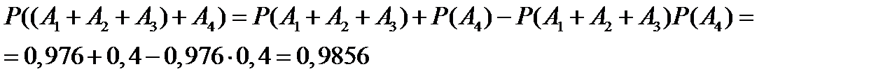 Теорема сложения вероятностей - student2.ru