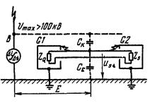 Токовые контуры с большой емкостью относительно земли - student2.ru