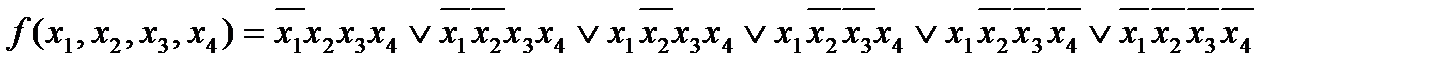 Вхождение функции в функцию. Импликанты - student2.ru