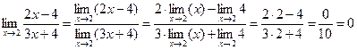 Вычисление предела функции методом непосредственной подстановки - student2.ru