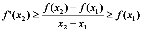 выпуклость дифференцируемой функции - student2.ru