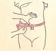 измерение окружности живота. - student2.ru