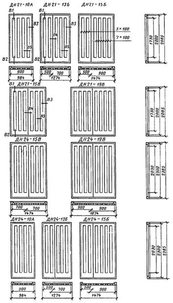 двери деревянные наружные для жилых и общественных зданий (гост 24698-81) - student2.ru