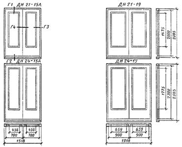 двери деревянные наружные для жилых и общественных зданий (гост 24698-81) - student2.ru