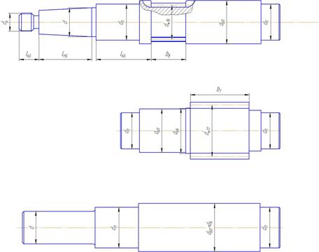 Конструирование валов редуктора - student2.ru