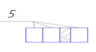 расчет отметок низа и верха оконных проемов с раскладкой элементов стены в разрезе здания по вертикали на высоту одного этажа - student2.ru