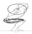 Для развития внутренней части бедра (приводящие мышцы), а также передней части с акцентом на промежуточную широкую мышцу бедра - student2.ru